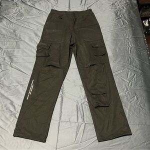 NEW Billionaire Boys Club BBC Cargo Pants Snap Closure Pockets Medium BLACK